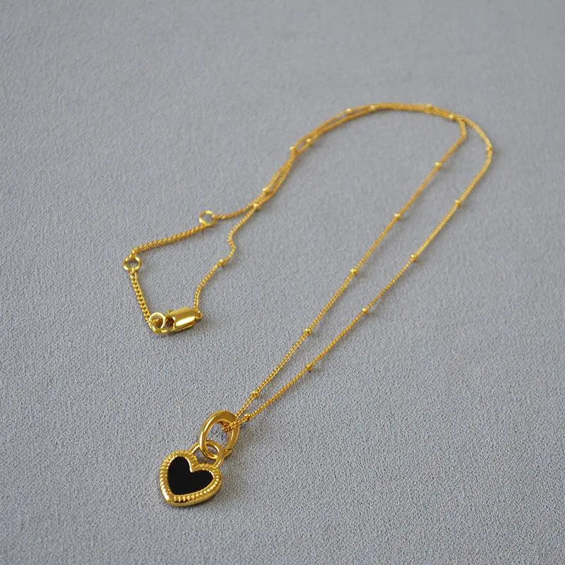 Collana a Cuore Dorata