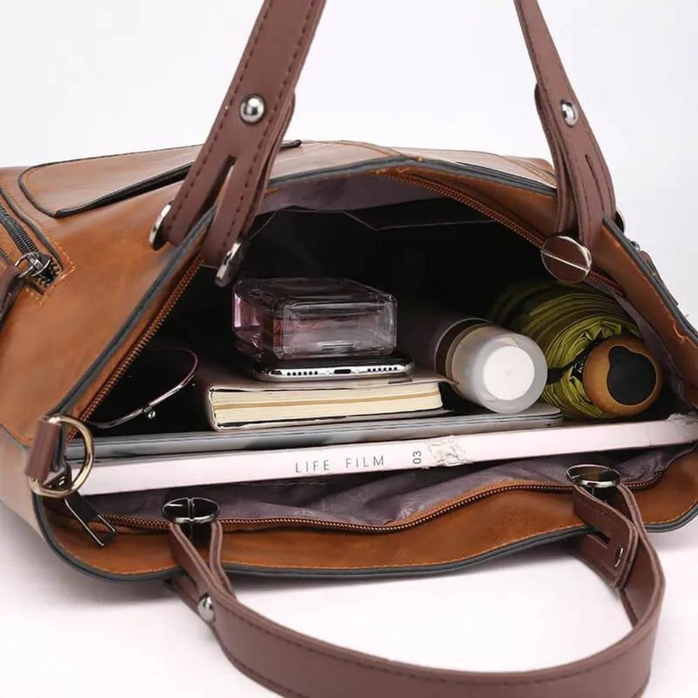 Nancy | Borsa a spalla in pelle timeless elegance
