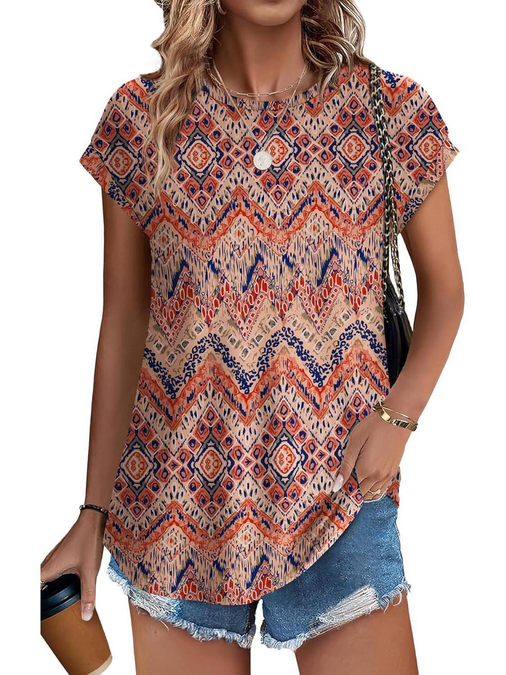 Necie | Blusa stampata chic
