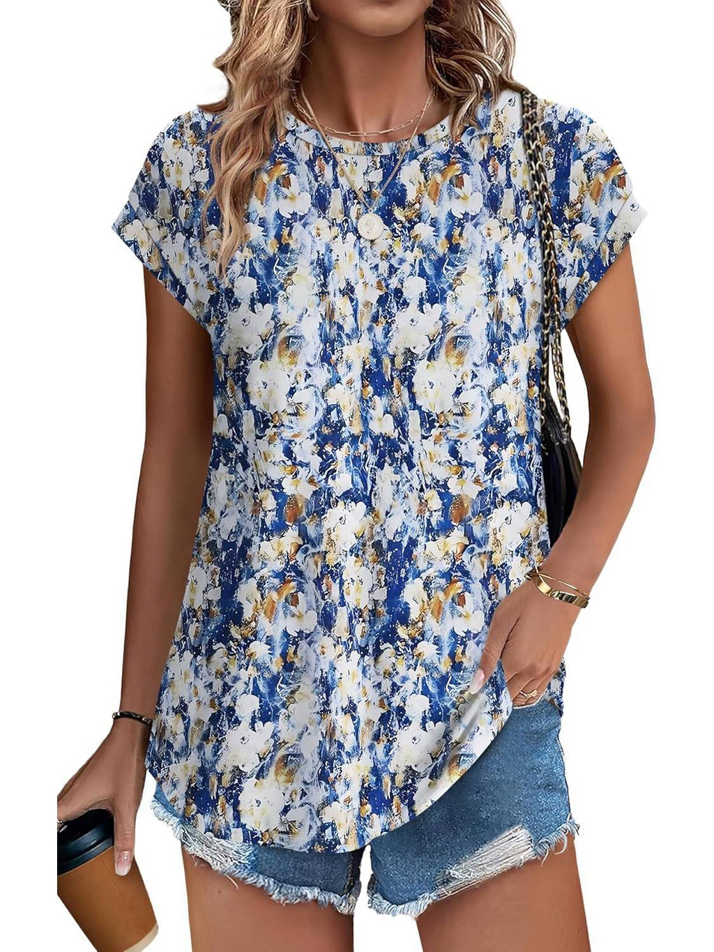 Necie | Blusa stampata chic