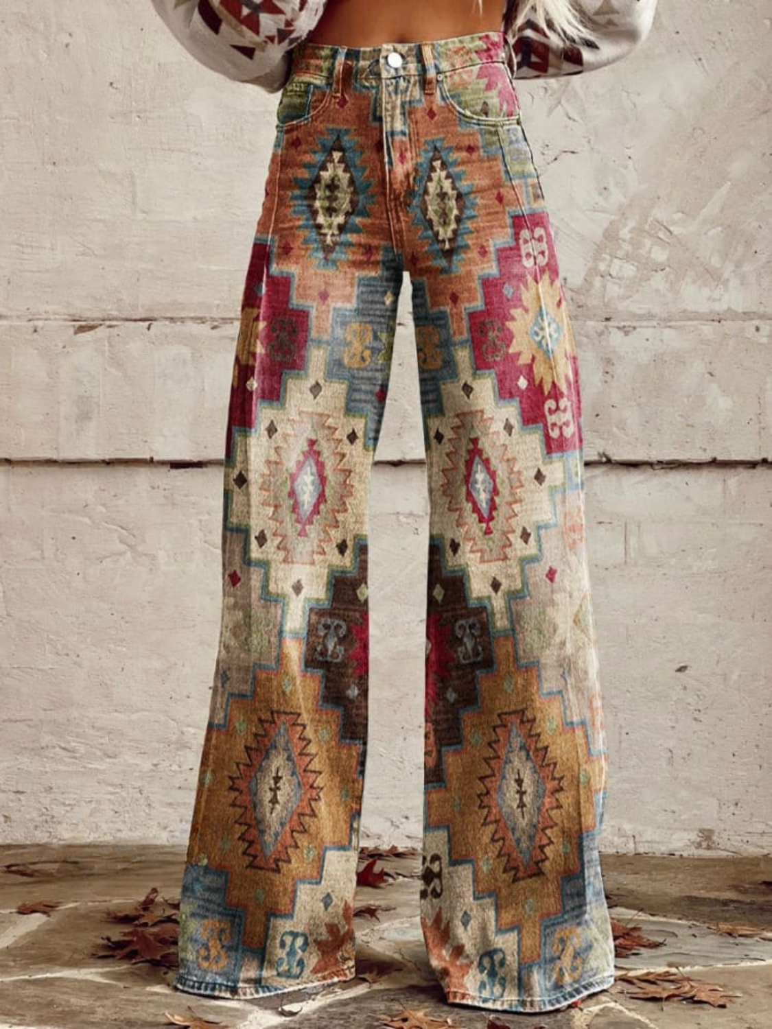 Léa | Pantaloni eleganti retro