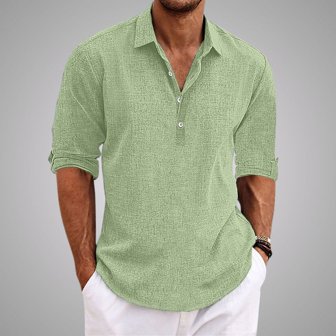 Ray | Camicia estiva casual in lino