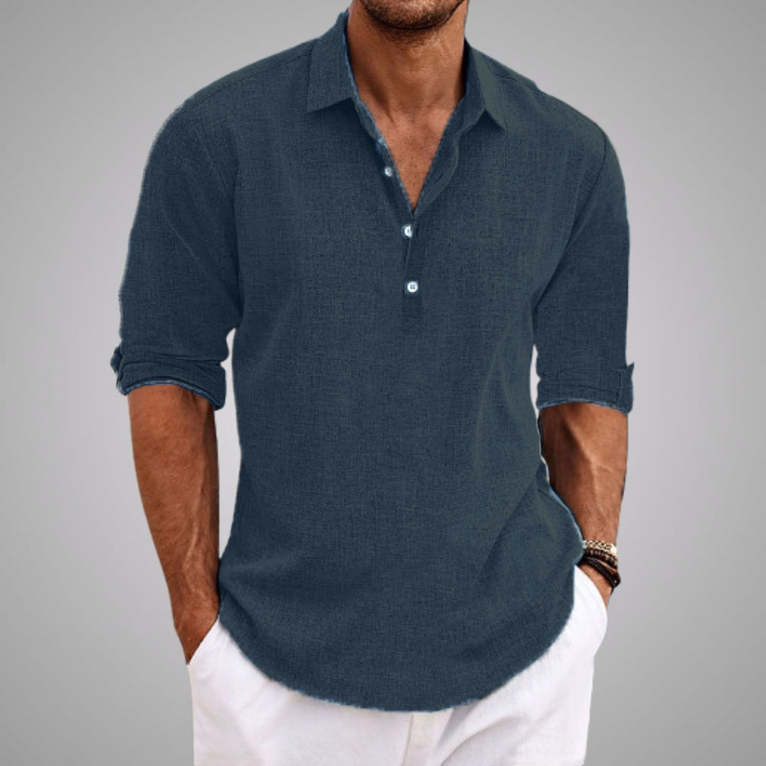 Ray | Camicia estiva casual in lino