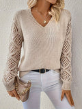 Elizabeth | Maglione morbido con scollo a V