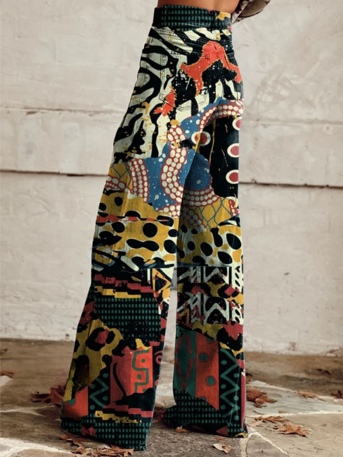 Élodie | Pantaloni ampi eleganti