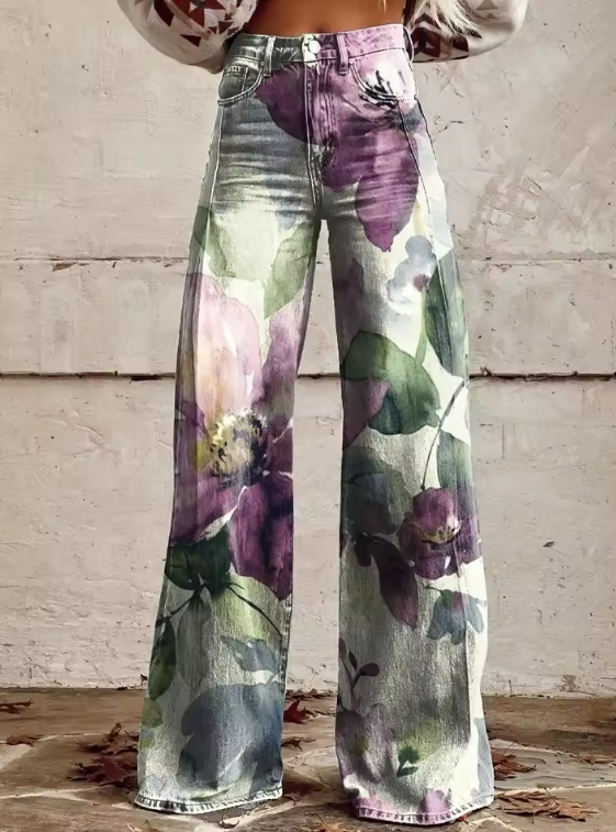 Alessia | Pantaloni boho retro chic