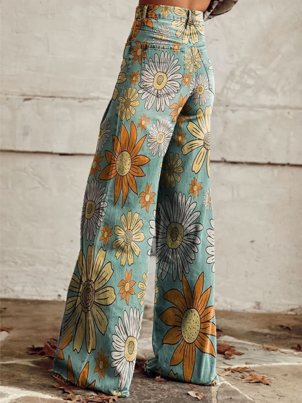 Cirilla | Pantaloni palazzo floreali