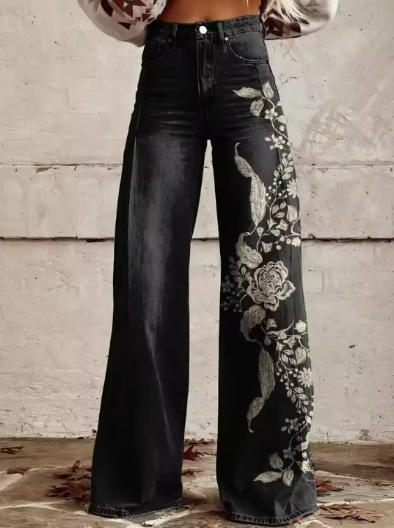 ECSLISSI | Pantaloni boho eleganti