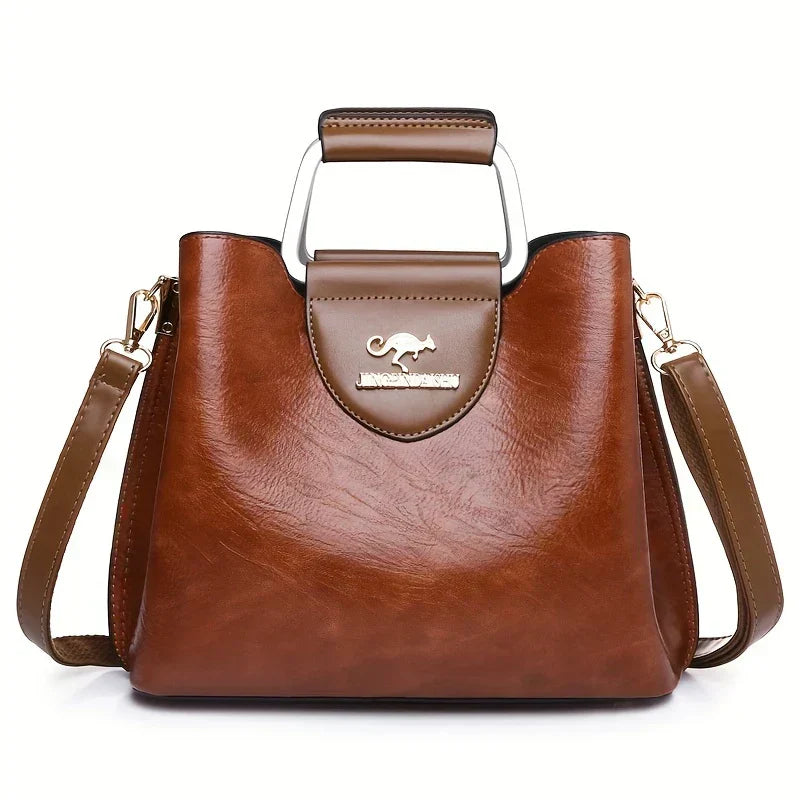 Isabella | Bucket bag chic in pelle