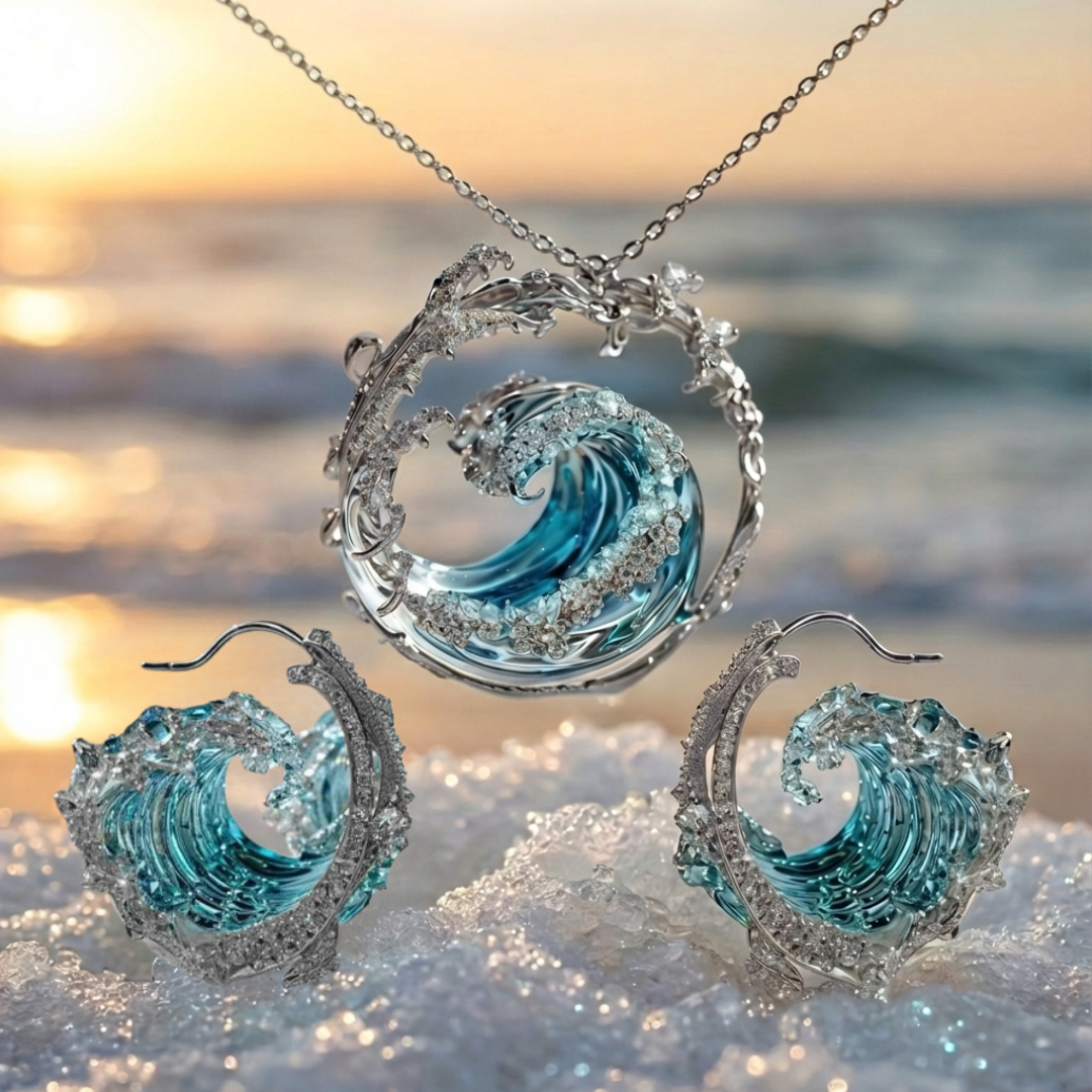 Set di Gioielli Ispirato al Mare