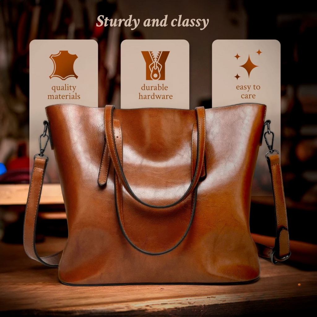 Jane | Borsa in pelle vintage senza tempo