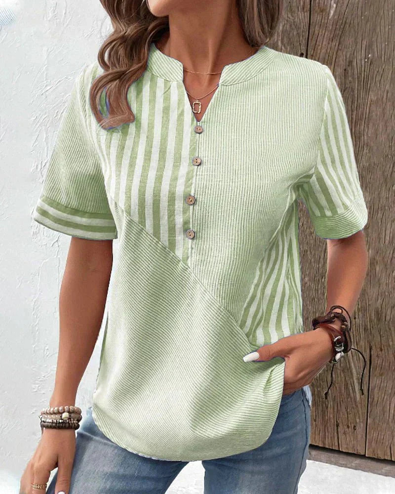 Lila | Blusa morbida a righe