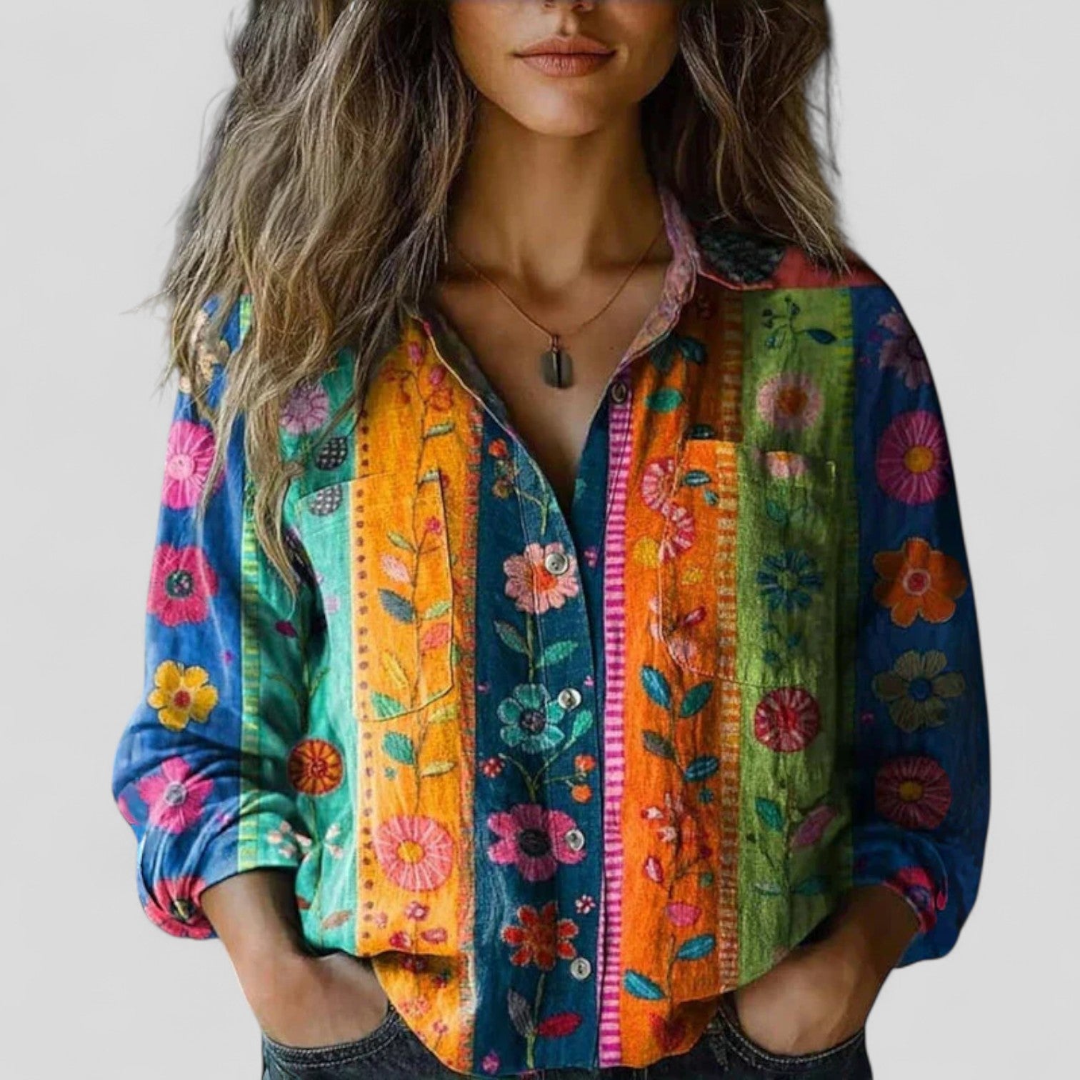 Lorenhilde | Blusa camicia confortevole