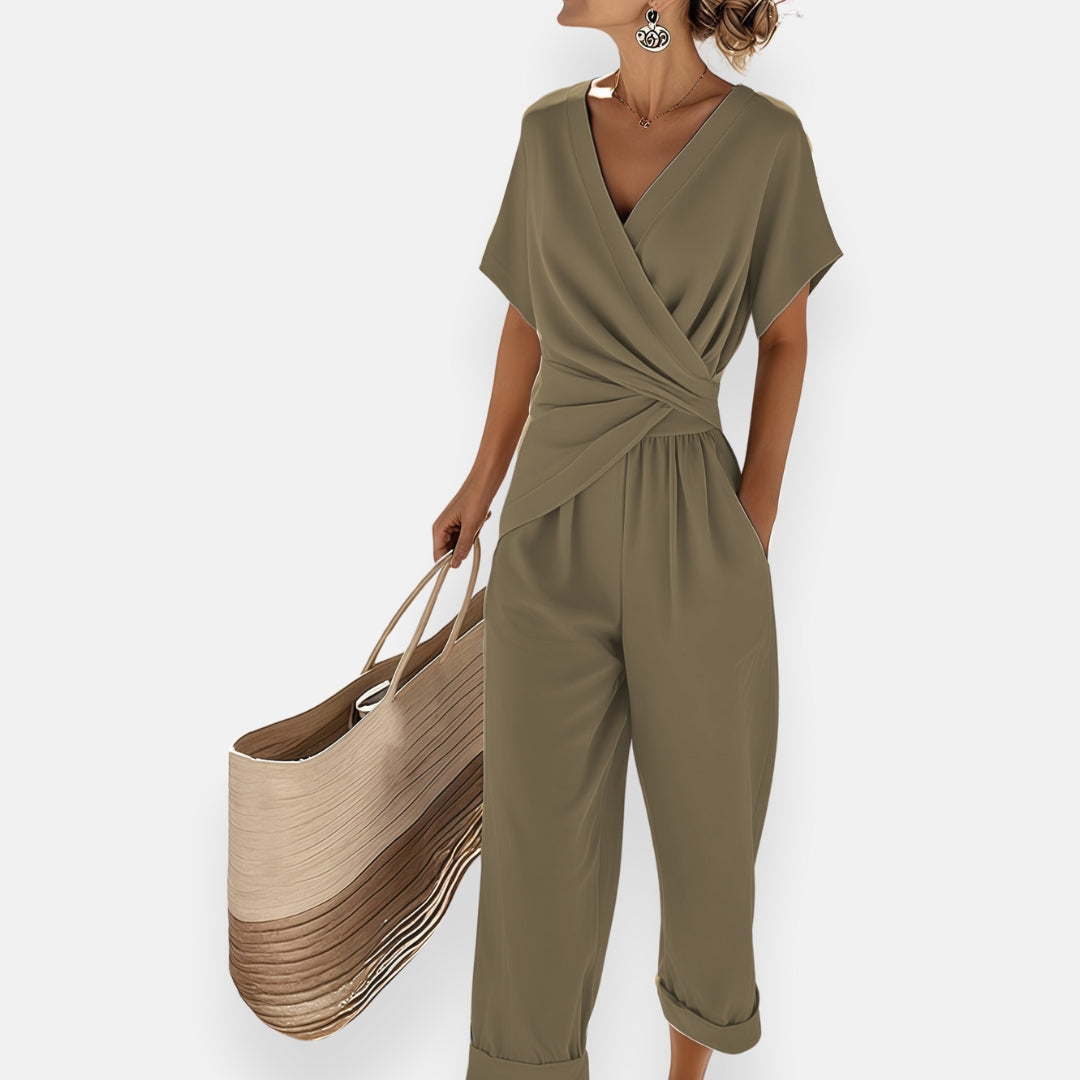 Hayden Lyra | Completo drappeggiato con fiocco