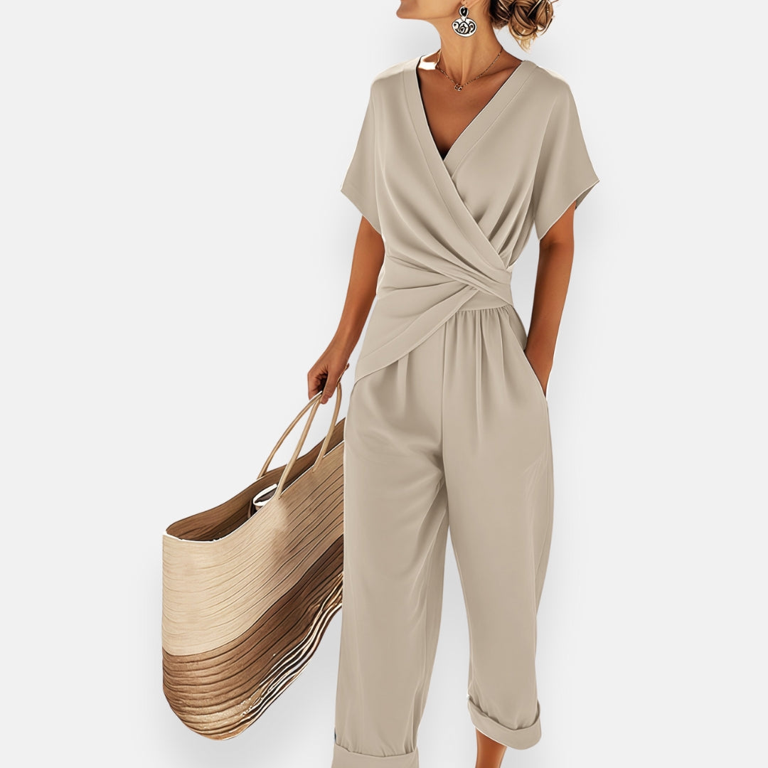 Hayden Lyra | Completo drappeggiato con fiocco