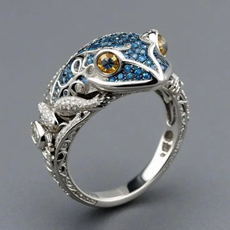 Anello Vintage Argentato