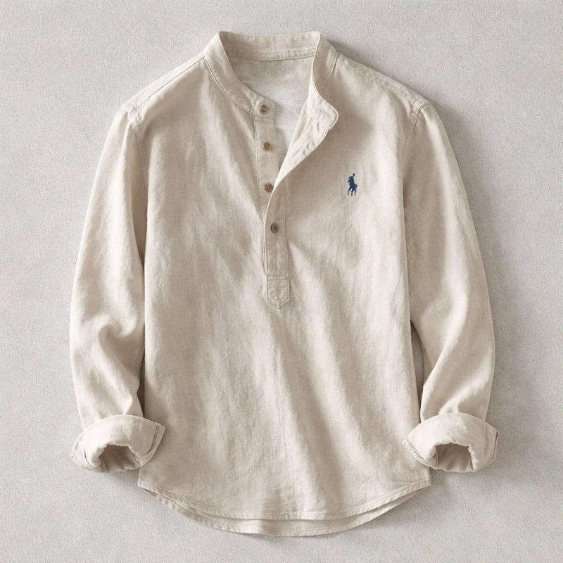 Kyoto | Camicia henley in lino