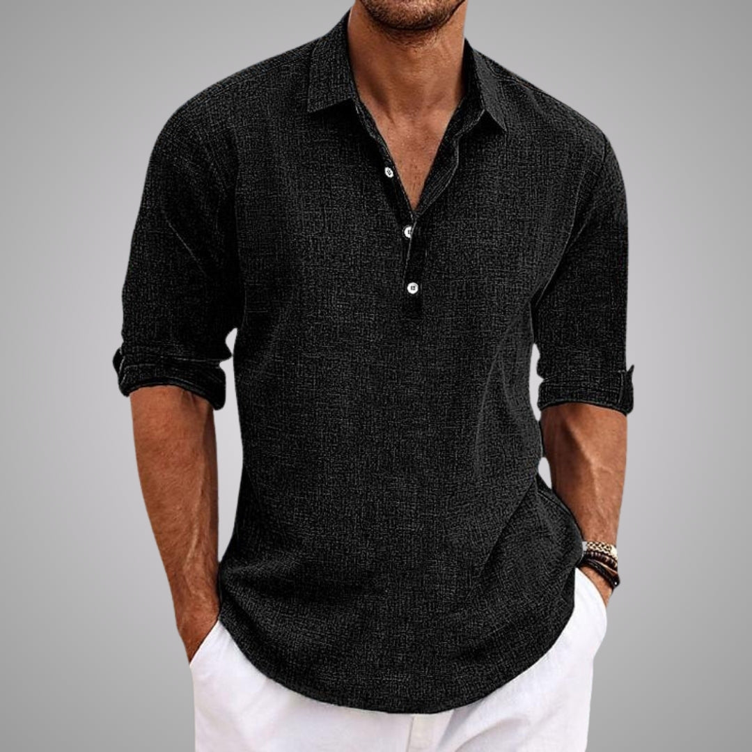Ray | Camicia estiva casual in lino