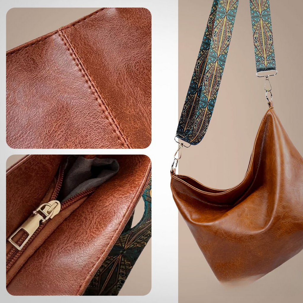 Linda | Borsa a spalla in pelle vintage charm