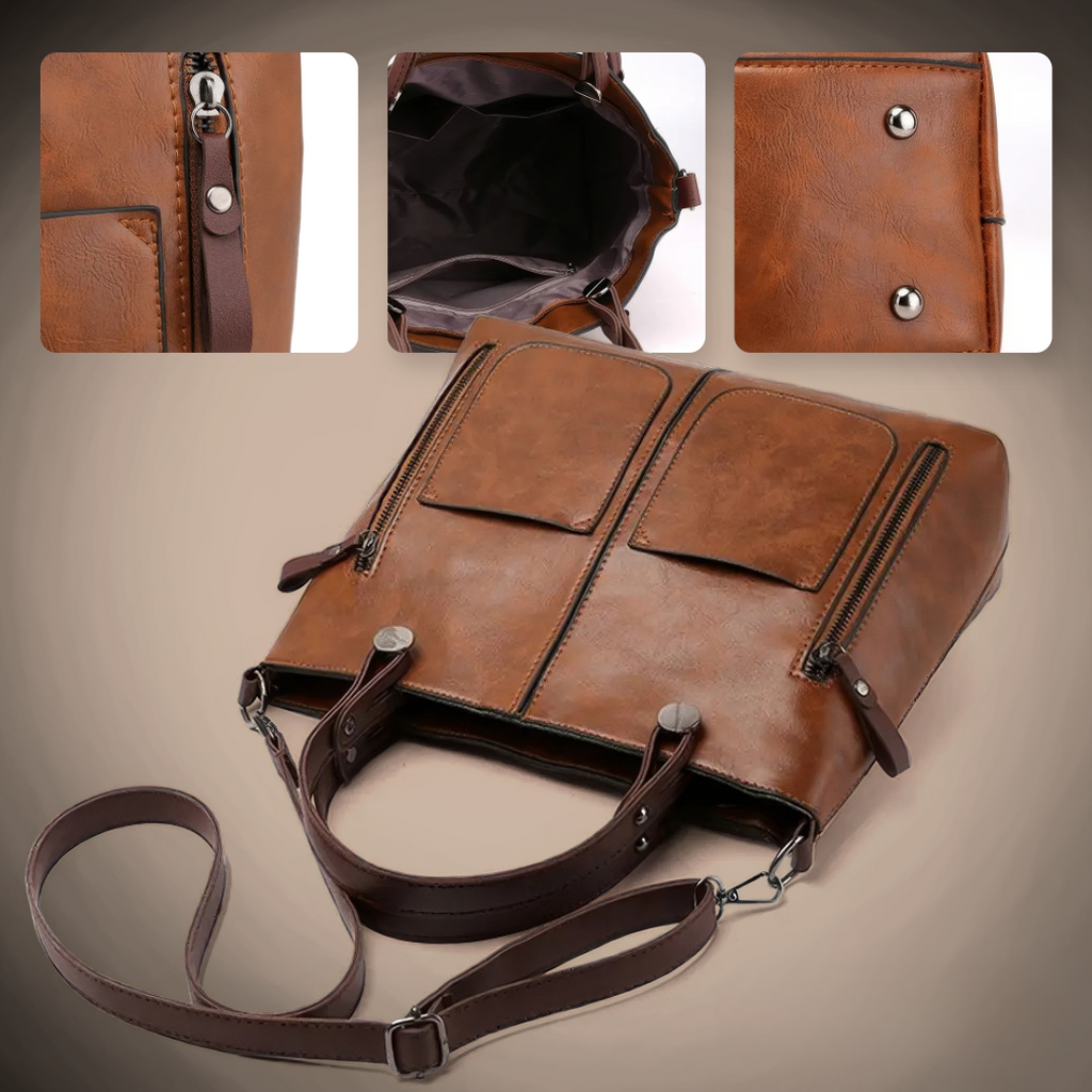 Nancy | Borsa a spalla in pelle timeless elegance