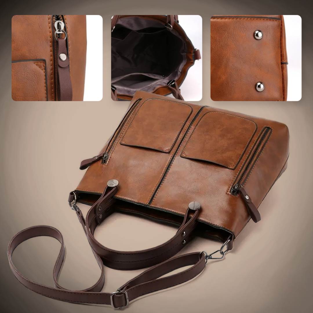 Nancy | Borsa a spalla in pelle timeless elegance