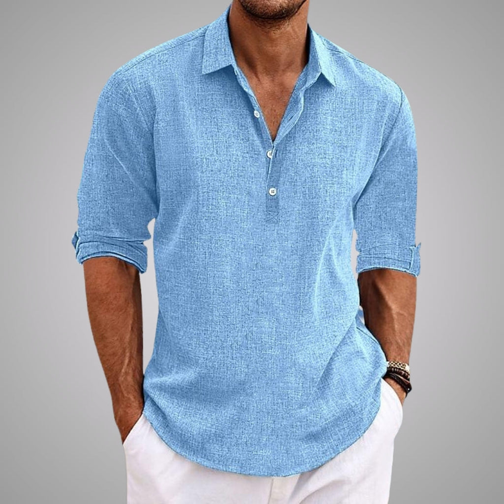 Ray | Camicia estiva casual in lino