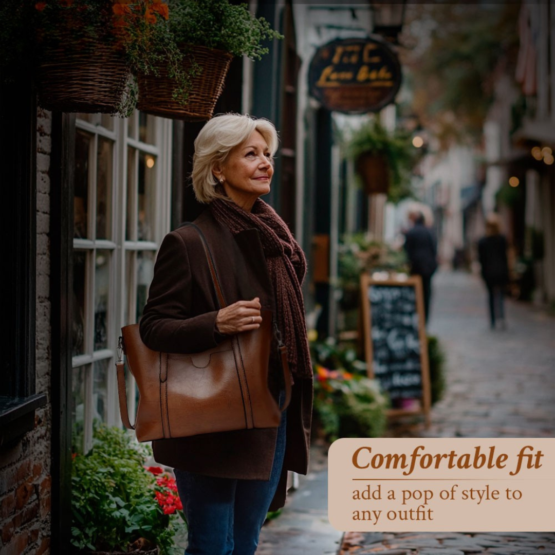 Jane | Borsa in pelle vintage senza tempo