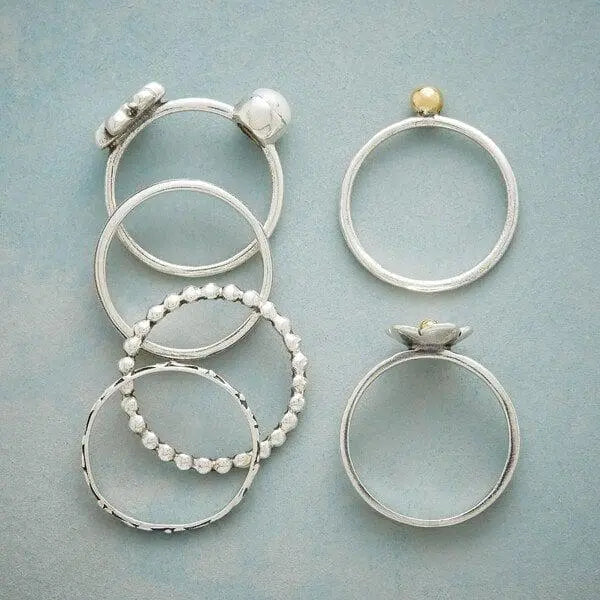 Collana Floreale con Perline e Perle