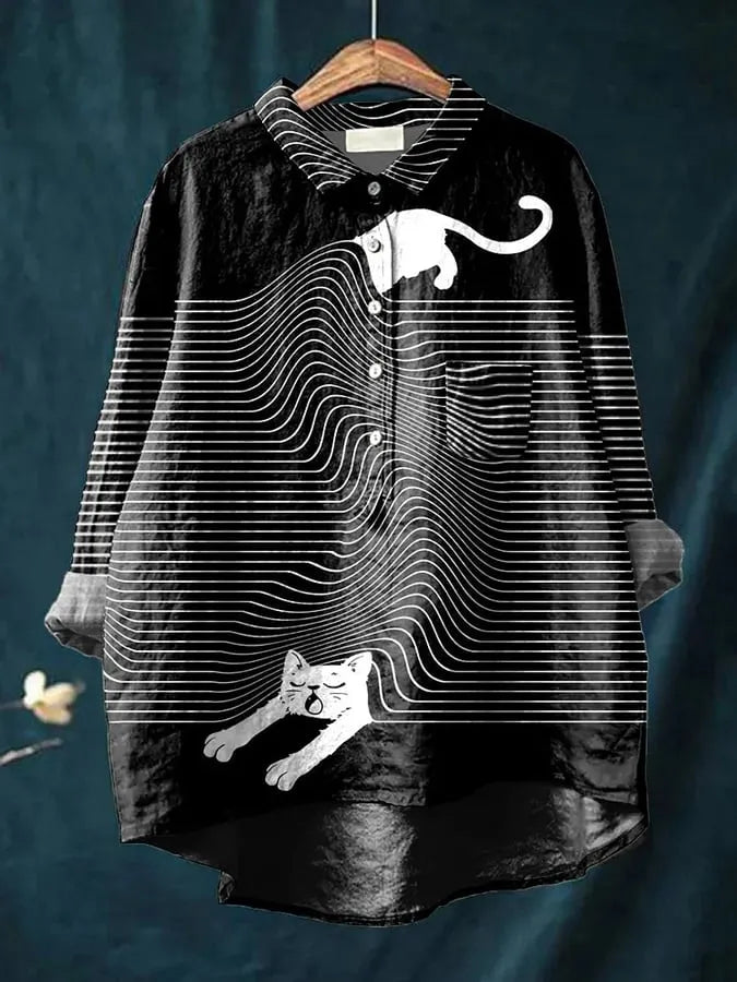 Clarano | Blusa Brooks con stampa vivace