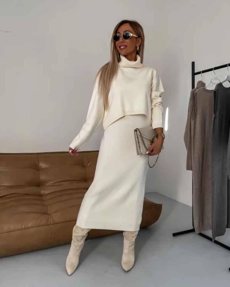 Dilia | Completo elegante in maglia