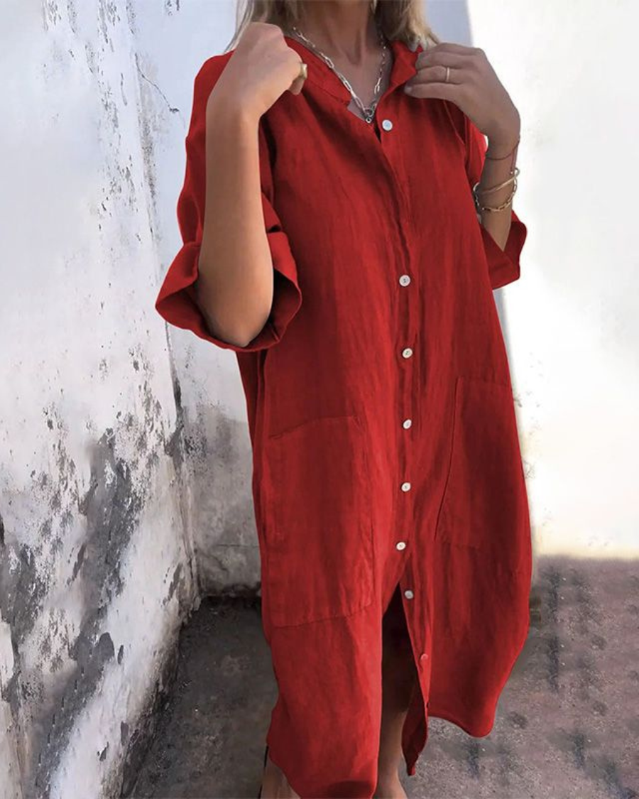 Calixa | Abito camicia elegante