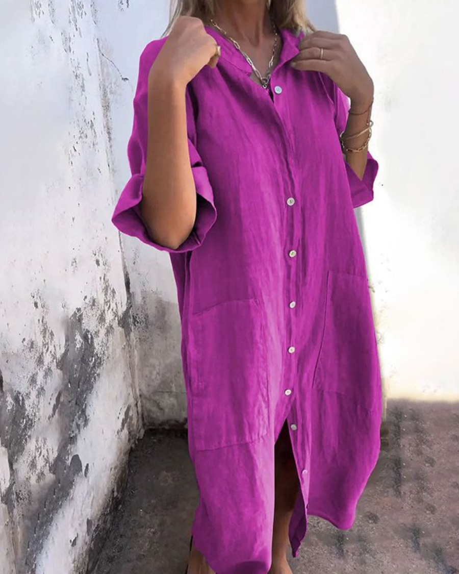Calixa | Abito camicia elegante