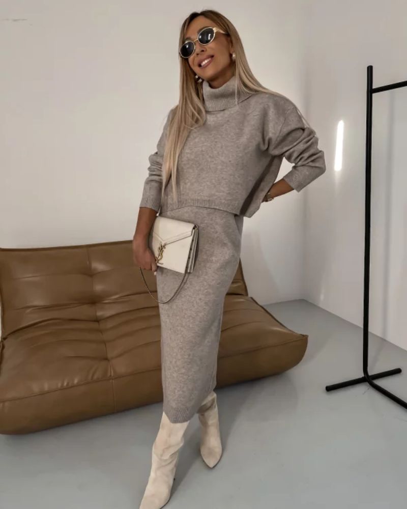 Dilia | Completo elegante in maglia