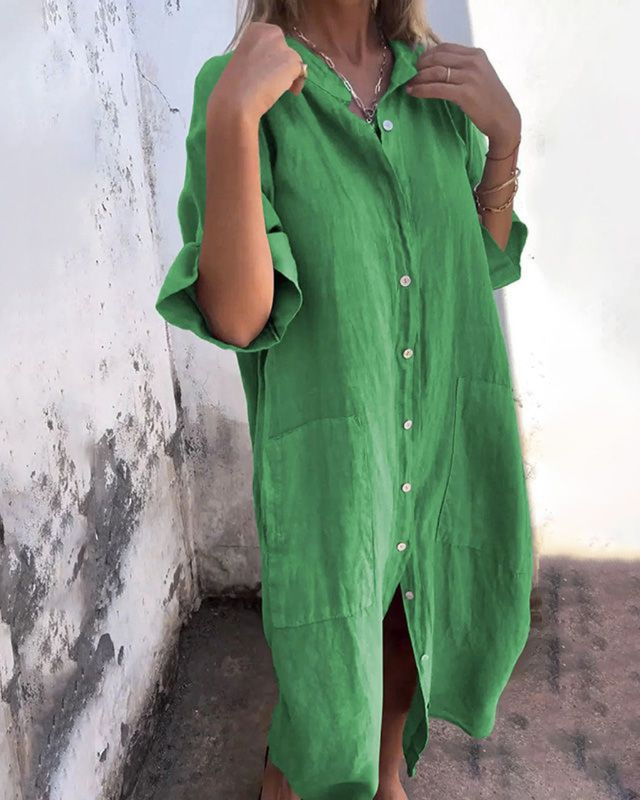 Calixa | Abito camicia elegante