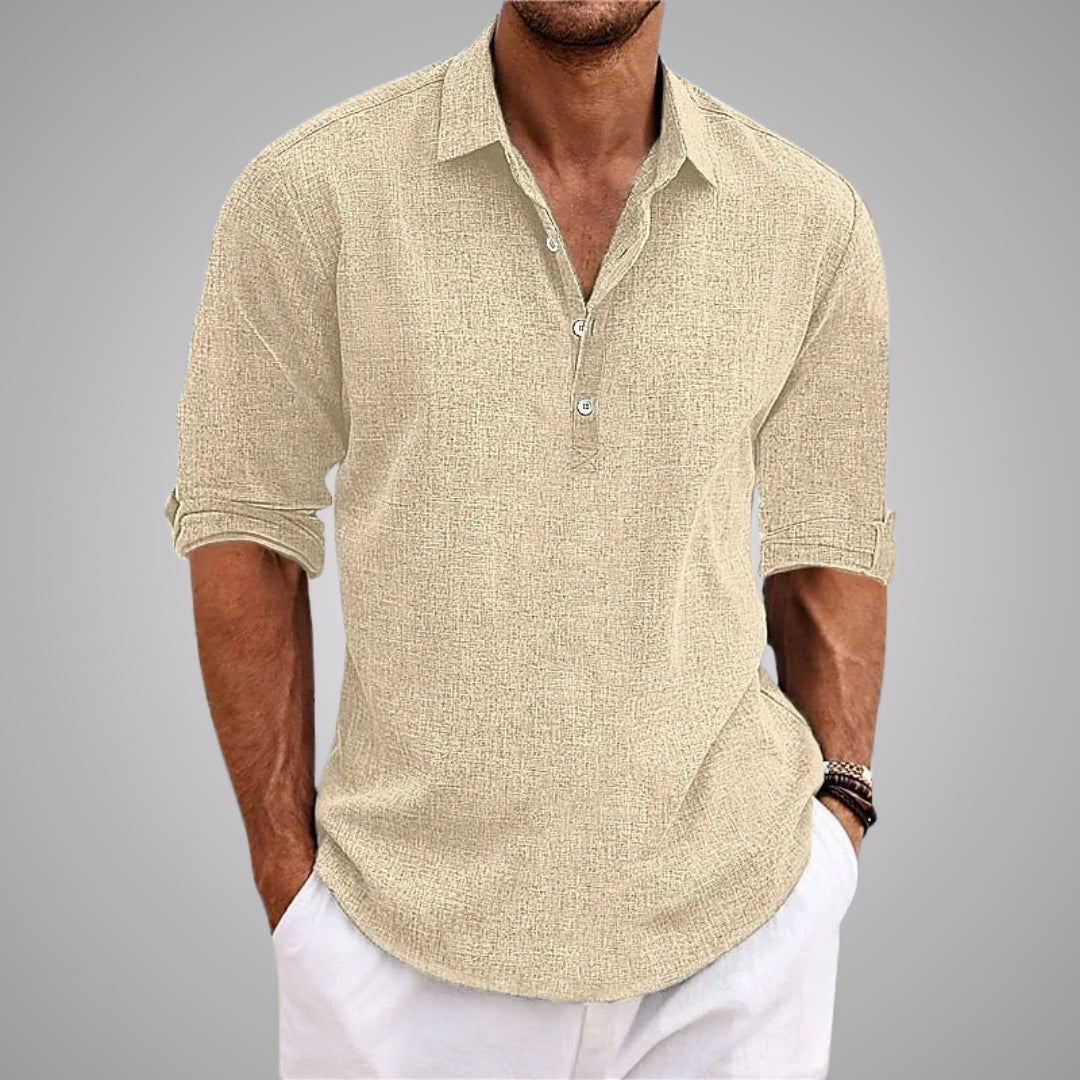 Ray | Camicia estiva casual in lino