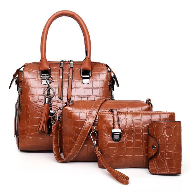 Evelyn | Set 4 pezzi borse in pelle everyday elegance