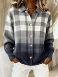 Mara | Blusa hoodie a quadri