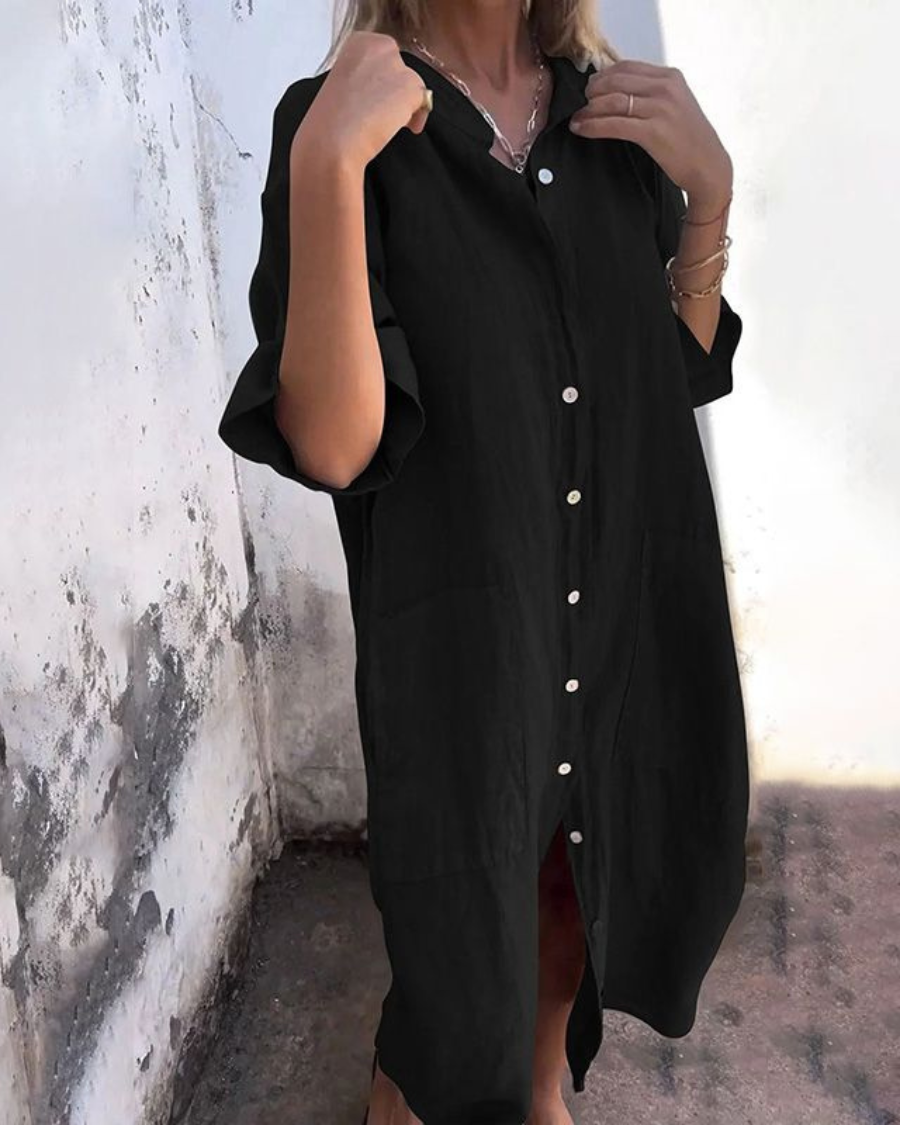 Calixa | Abito camicia elegante