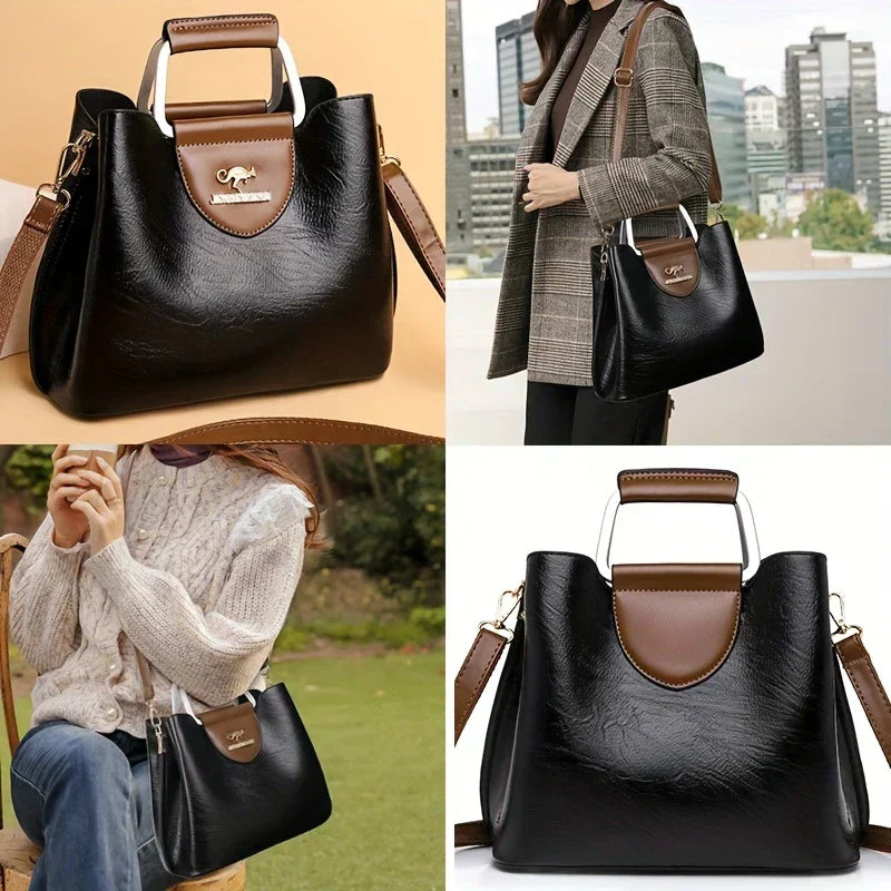 Isabella | Bucket bag chic in pelle