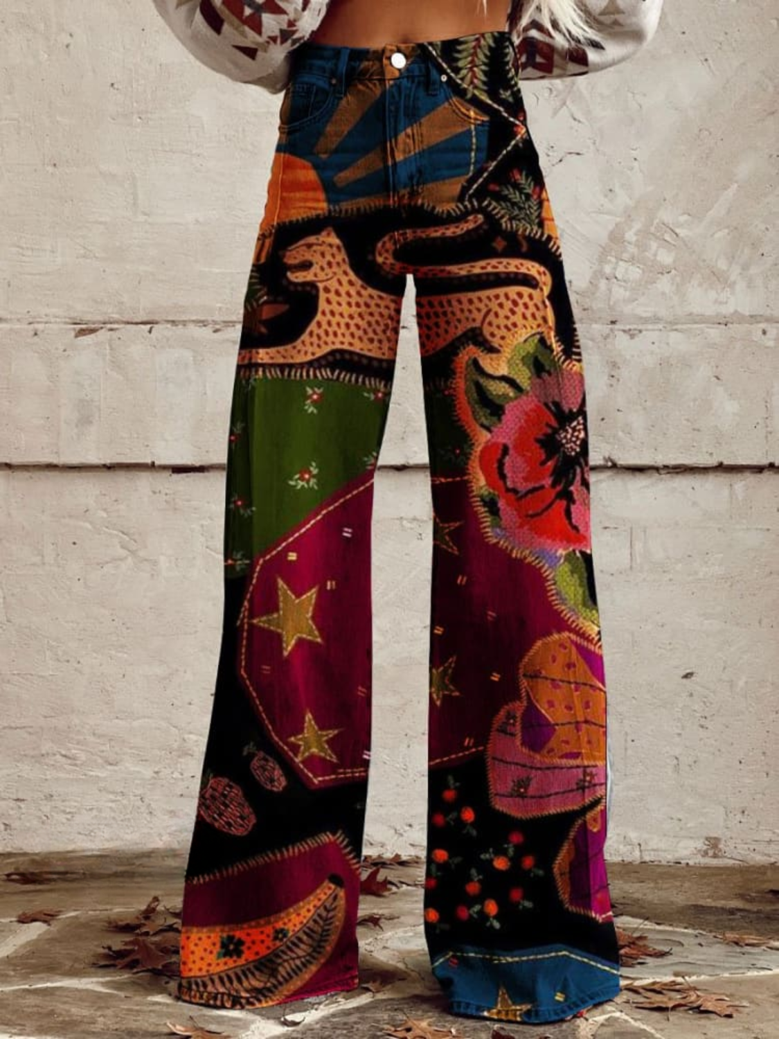 Léna | Pantaloni bohemien chic