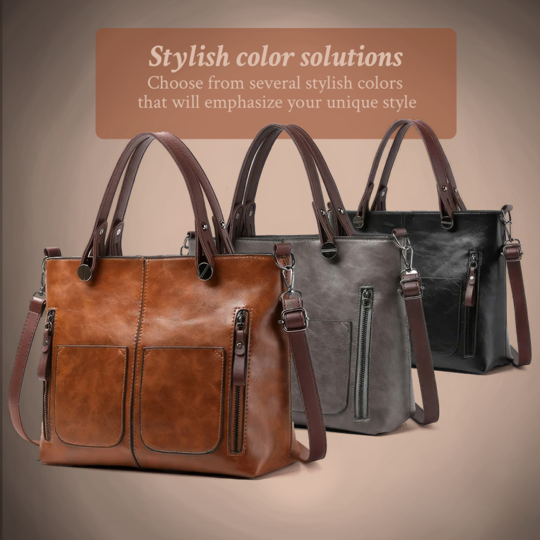 Nancy | Borsa a spalla in pelle timeless elegance