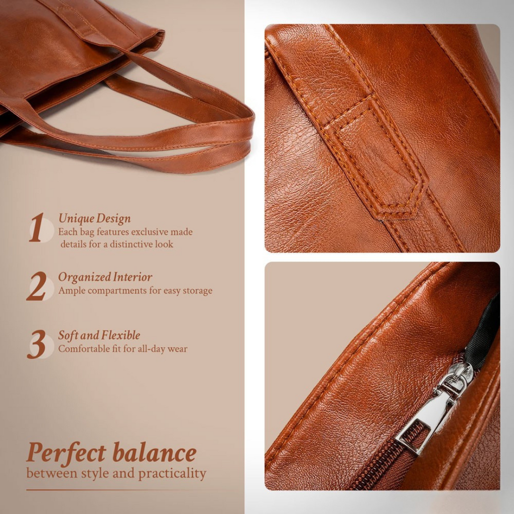 Susan | Borsa a spalla in pelle minimal luxury