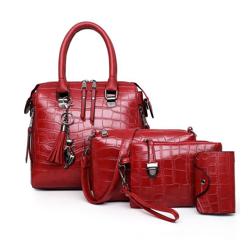 Evelyn | Set 4 pezzi borse in pelle everyday elegance