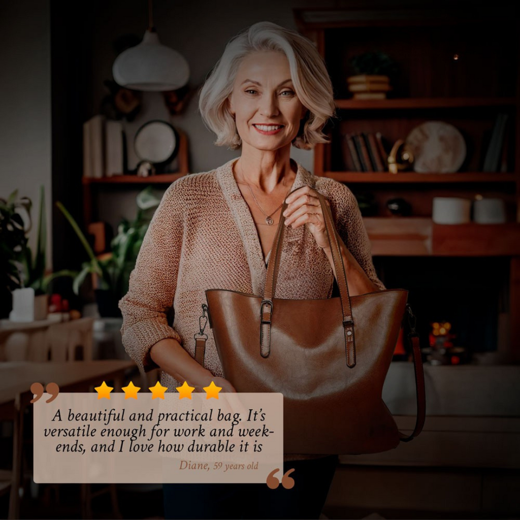 Jane | Borsa in pelle vintage senza tempo