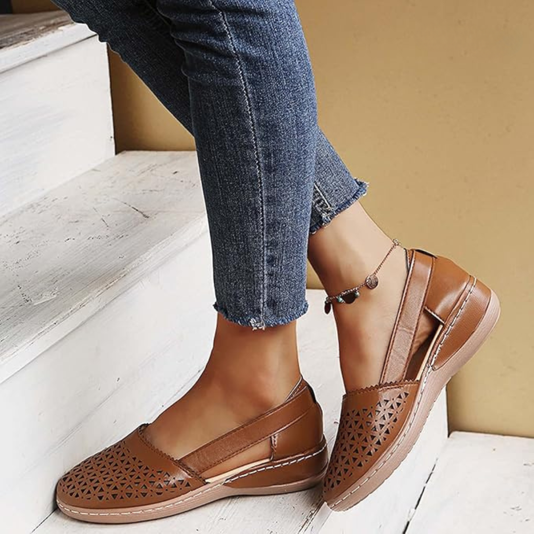 Meryl | Scarpe comfort da donna - Colore Marrone