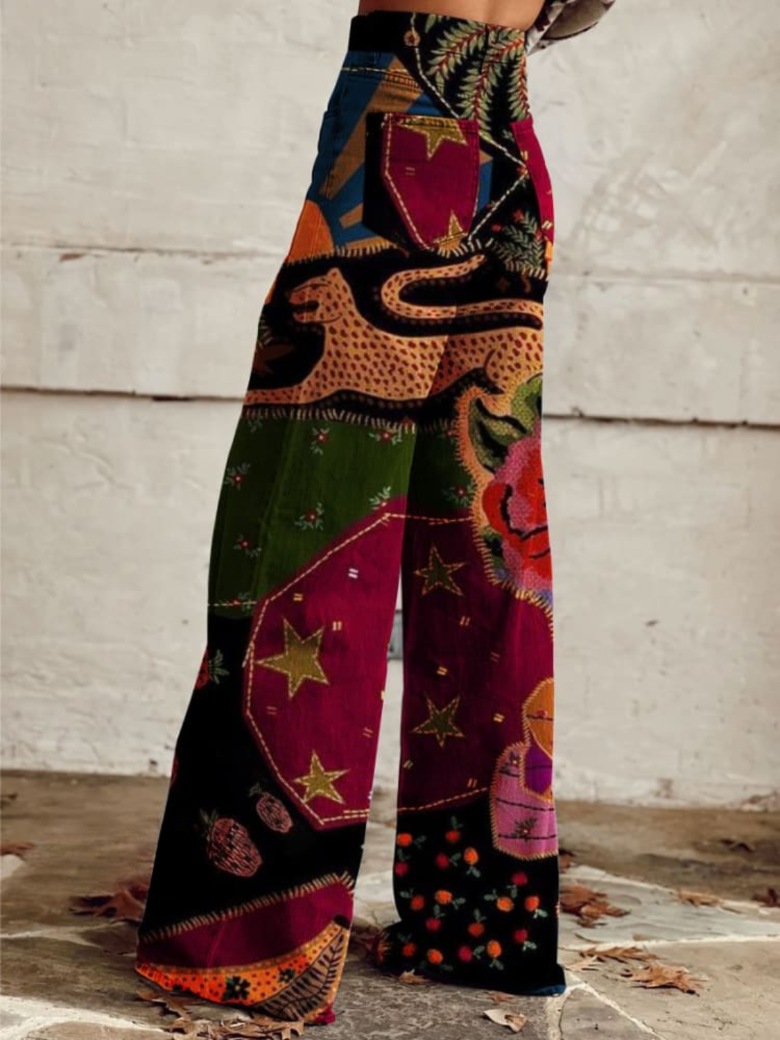Léna | Pantaloni bohemien chic