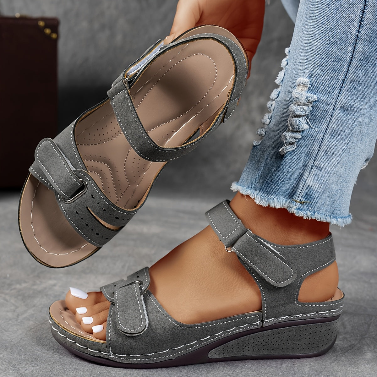 Venus | Sandali estivi ergonomici - Colore Grigio