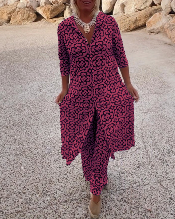 Maeve | Completo elegante geometrico