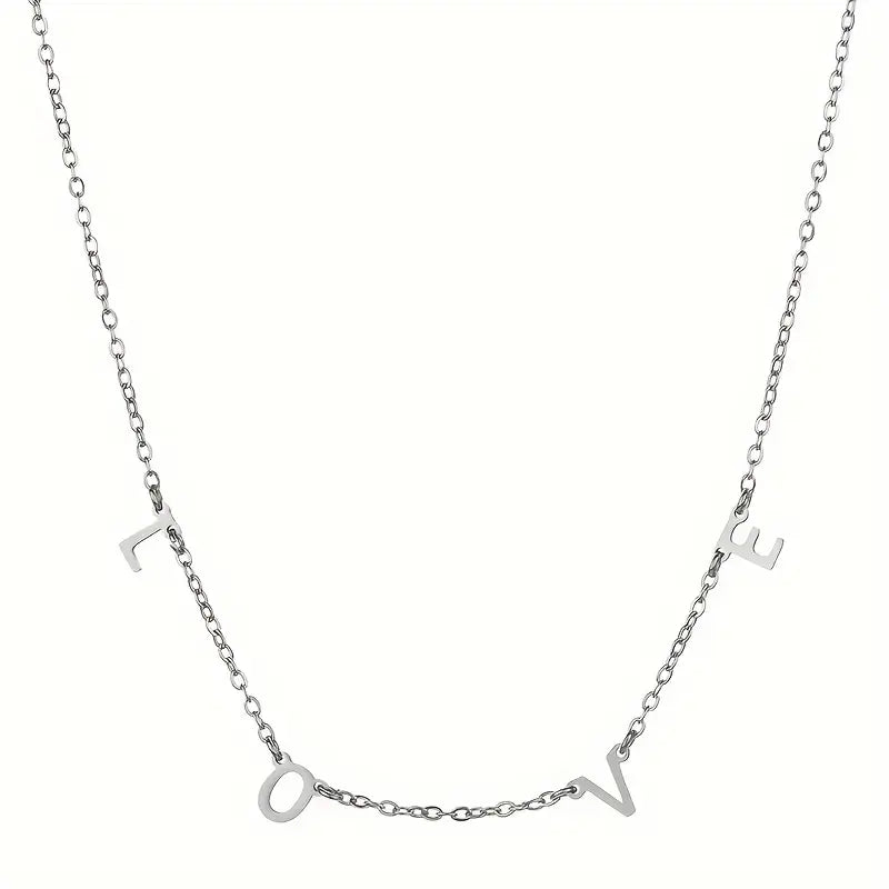Collana con Iniziale Dorata