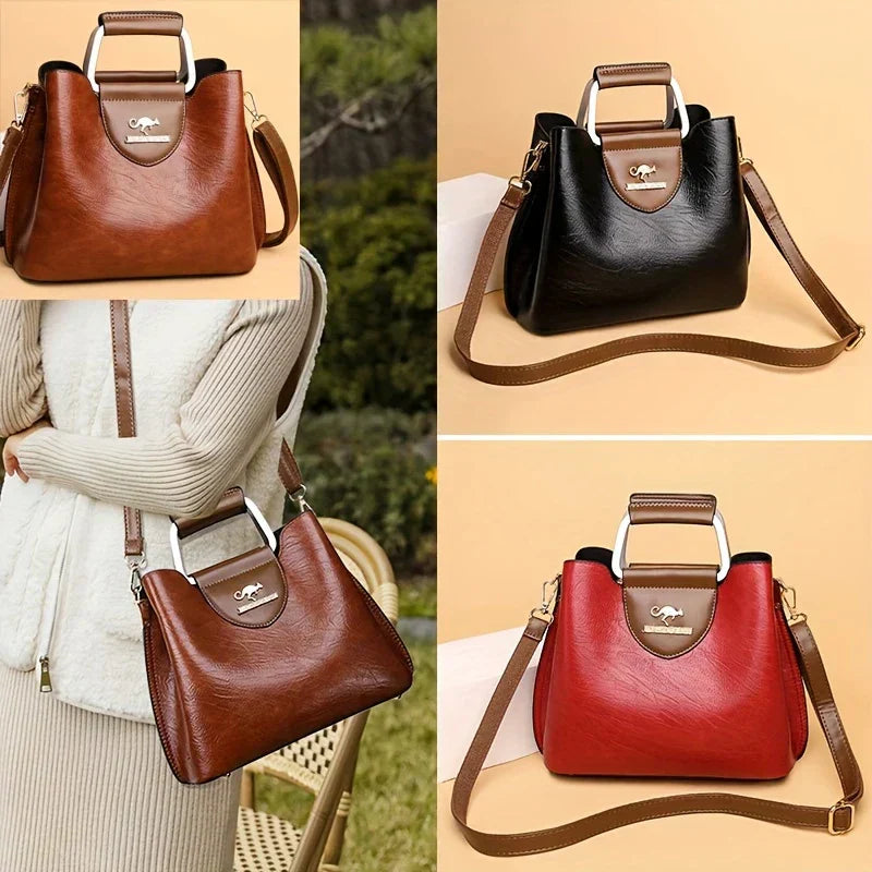 Isabella | Bucket bag chic in pelle